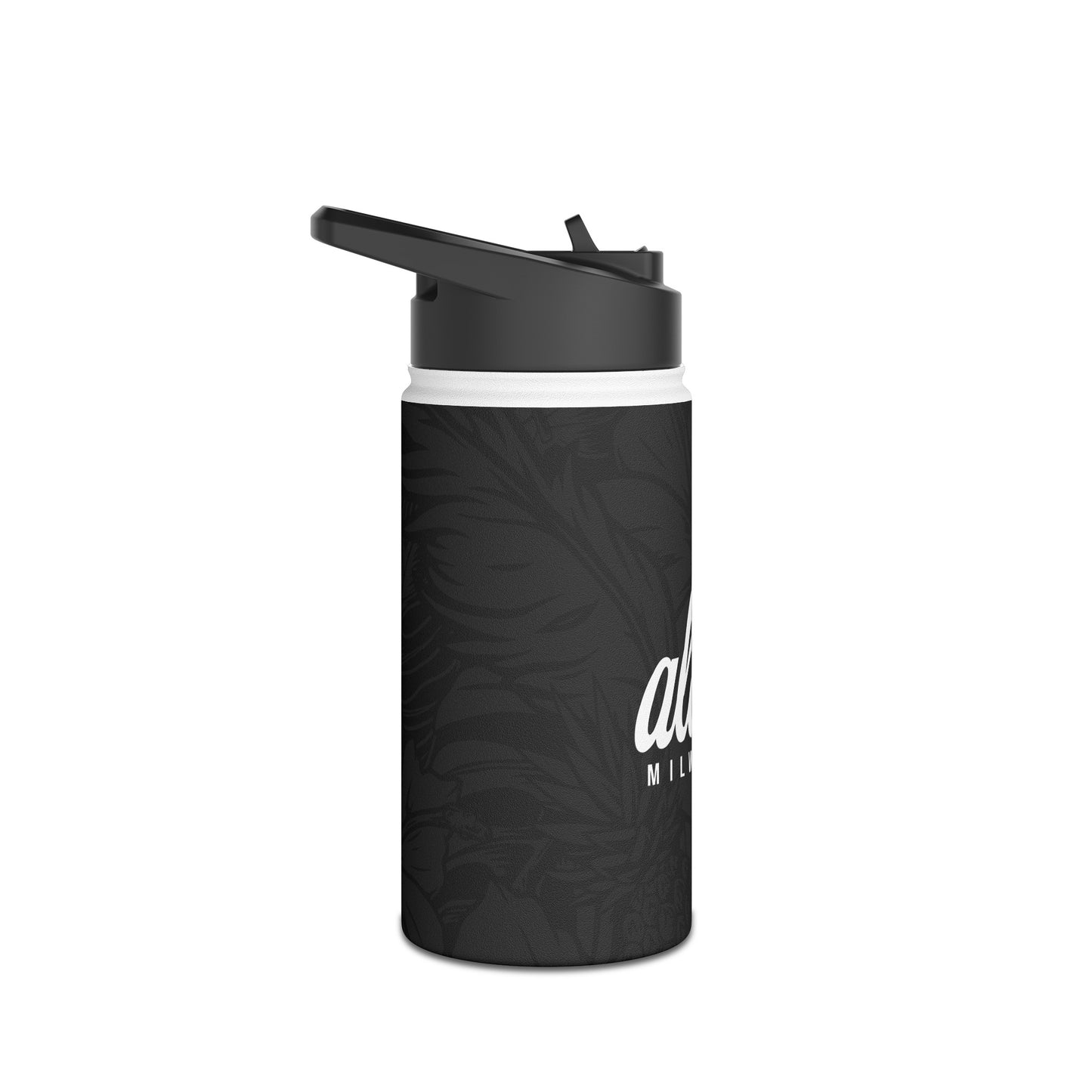 Aloha Milwaukee Stainless Steel Water Bottle (onyx)