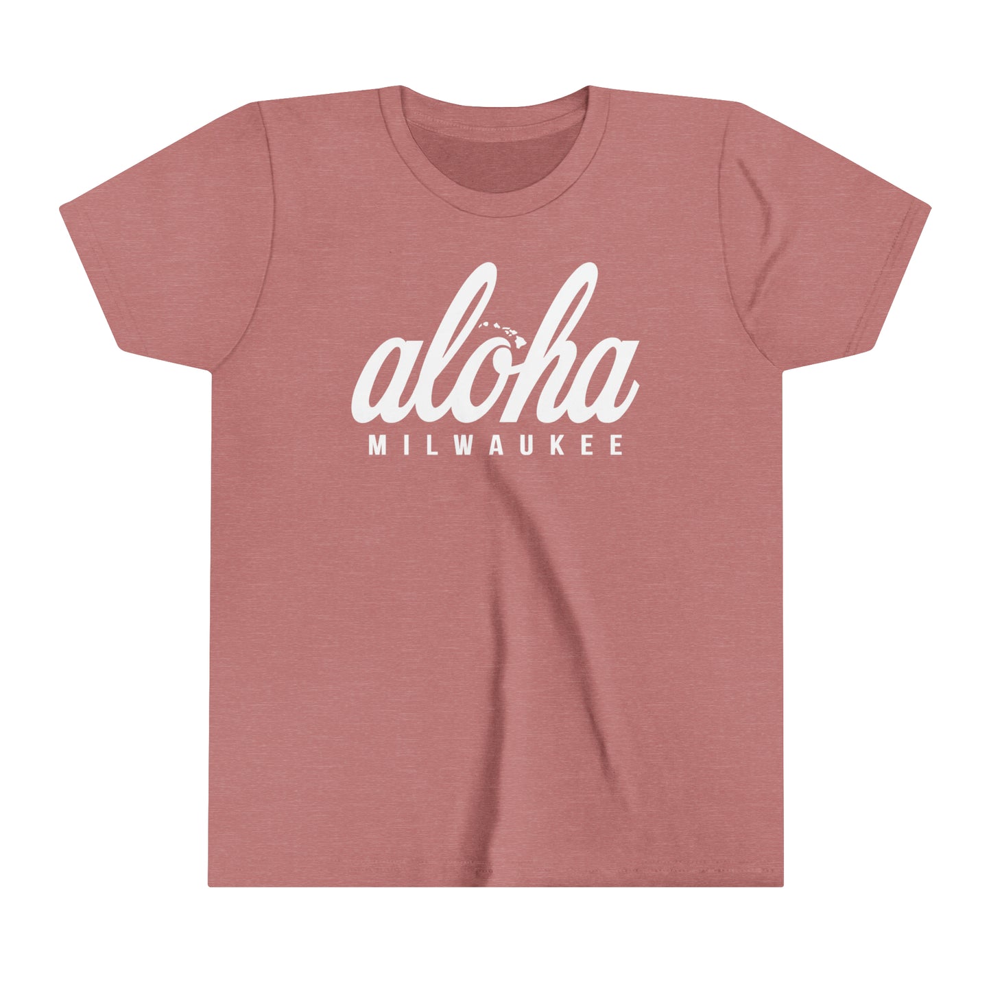 Aloha Milwaukee Youth Tee (heather muave)