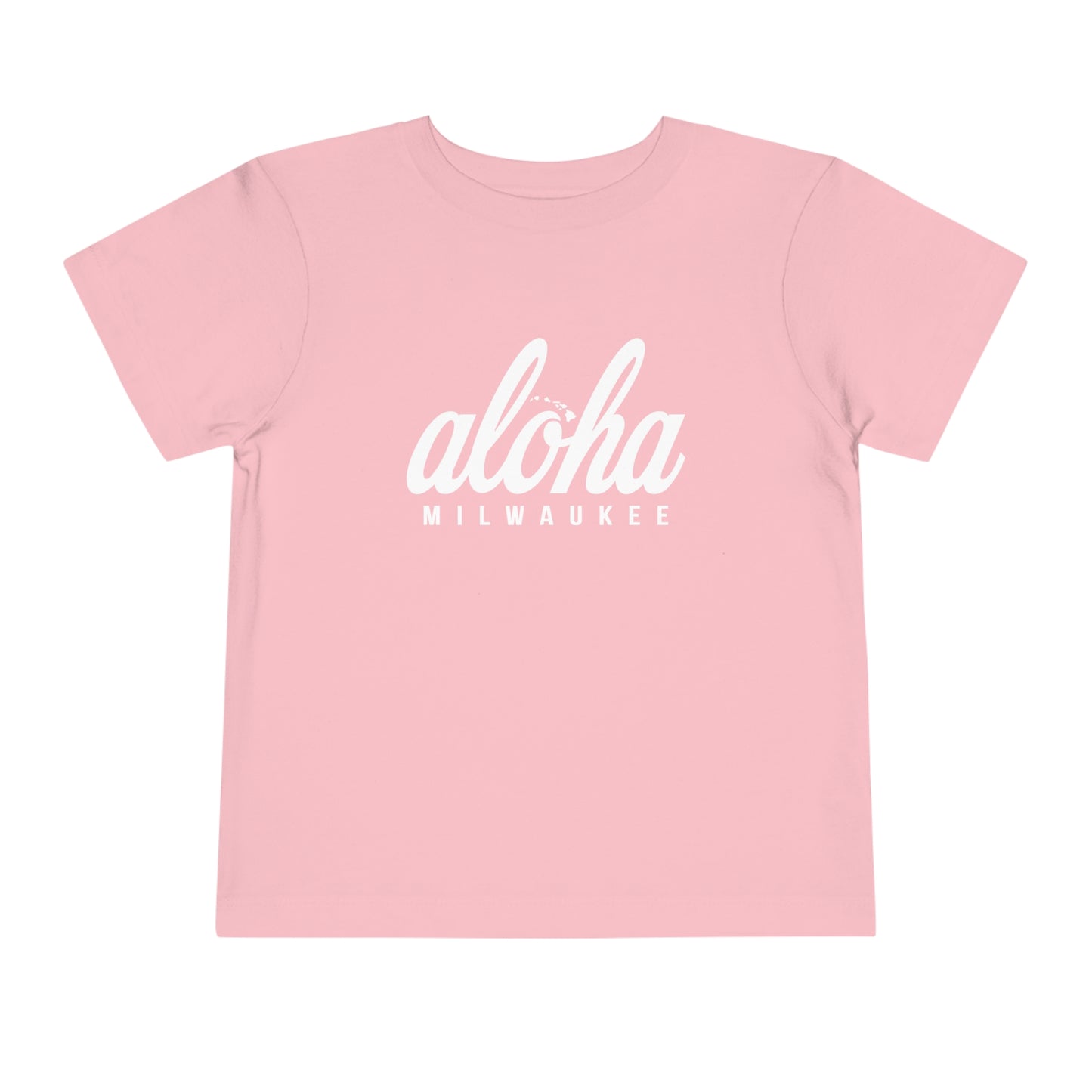 Aloha Milwaukee Toddler Tee (pink)