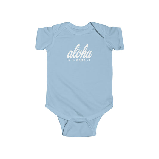 Aloha Milwaukee Infant Bodysuit (light blue)