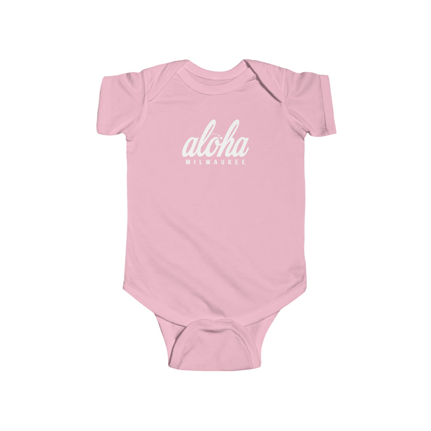 Aloha Milwaukee Infant Bodysuit (pink)