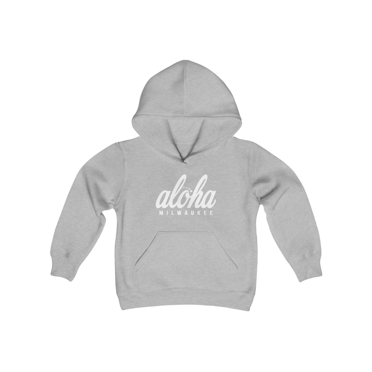 Aloha Milwaukee Youth Hoodie (grey)