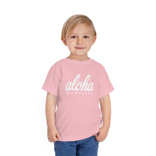 Aloha Milwaukee Toddler Tee (pink)