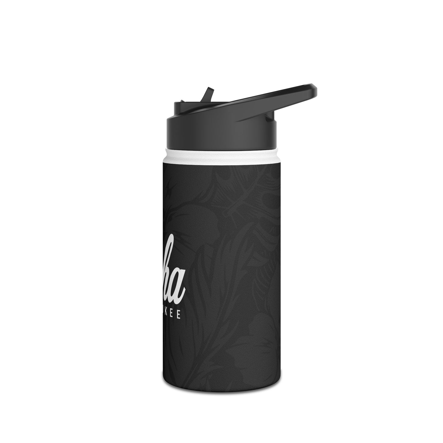 Aloha Milwaukee Stainless Steel Water Bottle (onyx)