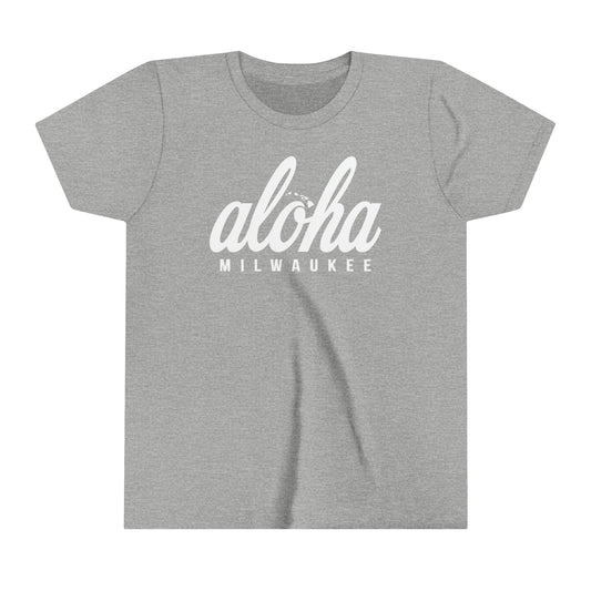 Aloha Milwaukee Youth Tee (athletic heather)