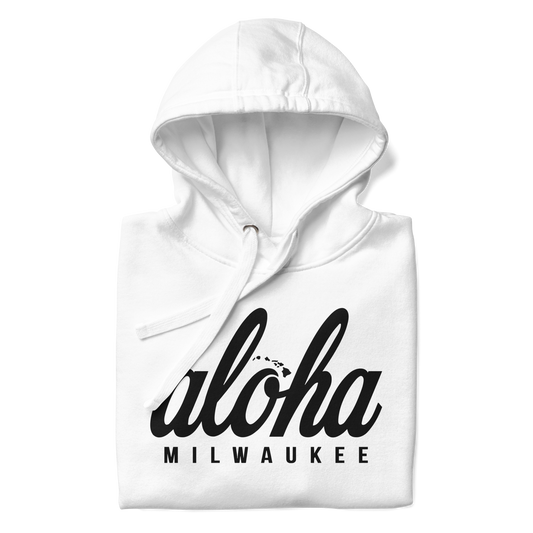 Aloha Milwaukee Hoodie White