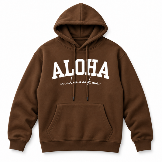 Aloha Milwaukee Heavyweight Hoodie (kona brown)
