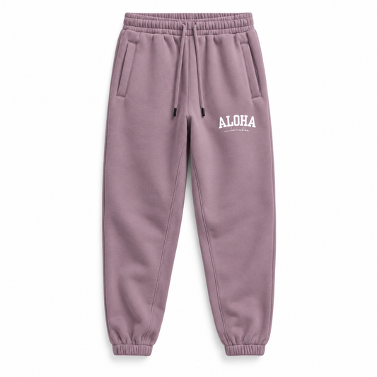 Aloha Milwaukee Heavyweight Joggers (ash purple)