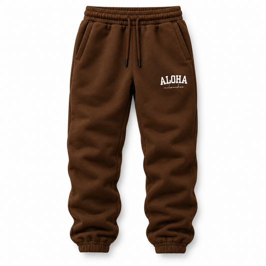 Aloha Milwaukee Heavyweight Joggers (kona brown)