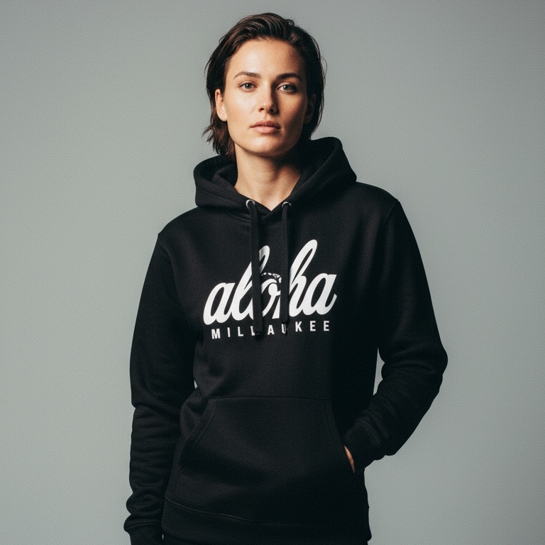 Aloha Milwaukee Classic Hoodie (black)