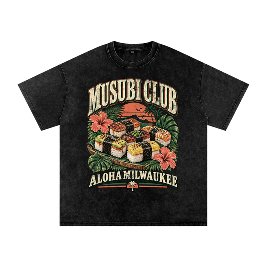 premium,heavyweight,cotton,unisex,vintage,oversized,black,spam,musubi