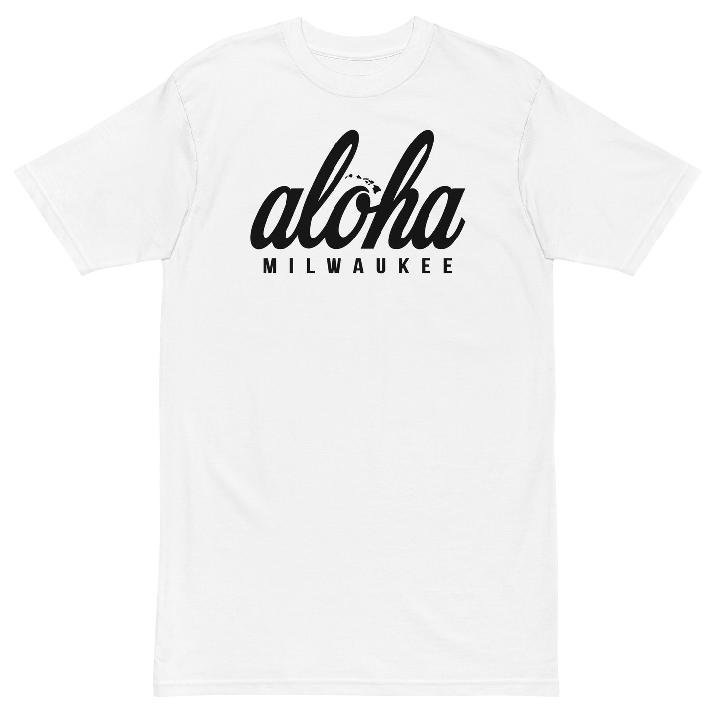 Aloha Milwaukee T-Shirt (white)