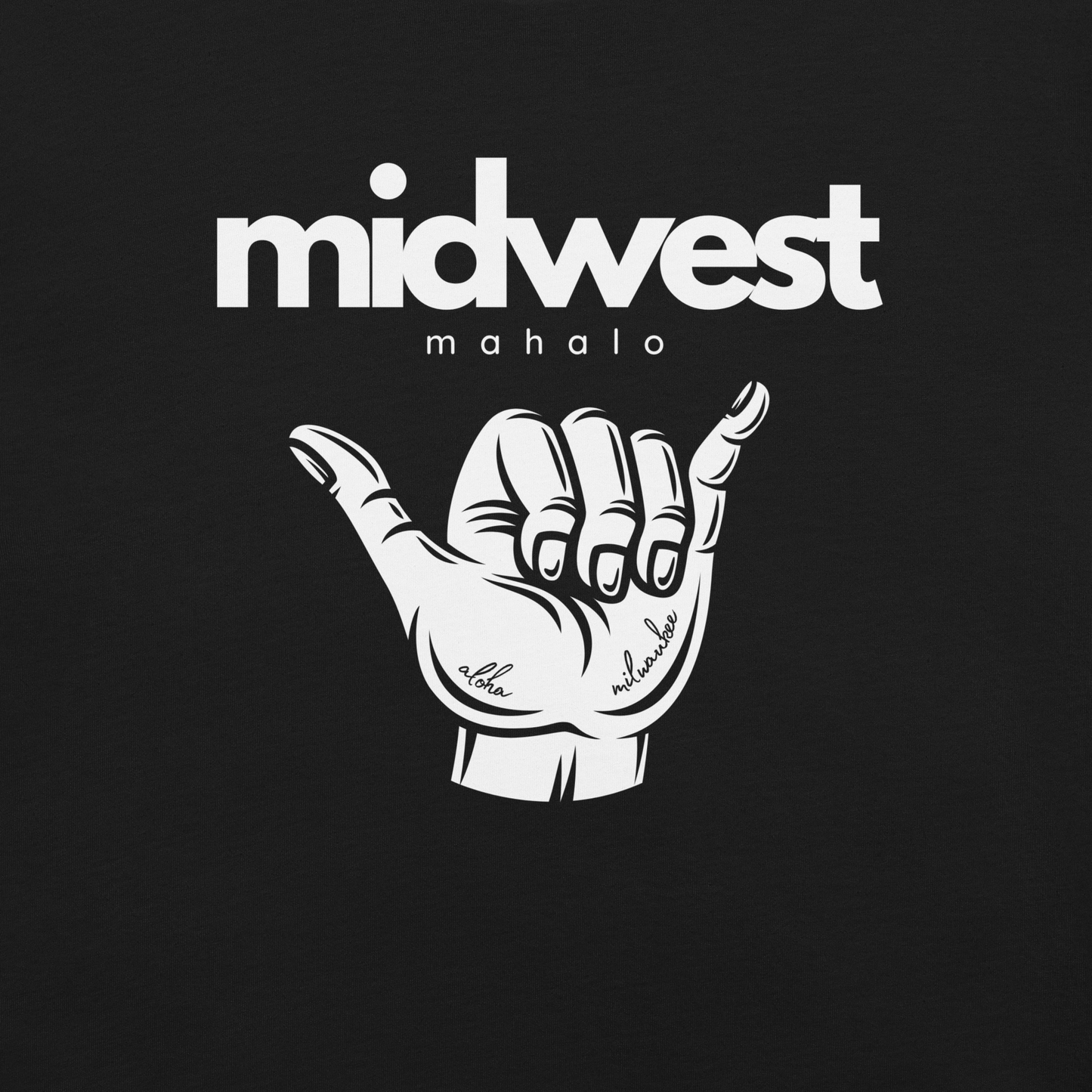 Midwest Mahalo T-Shirt (black)