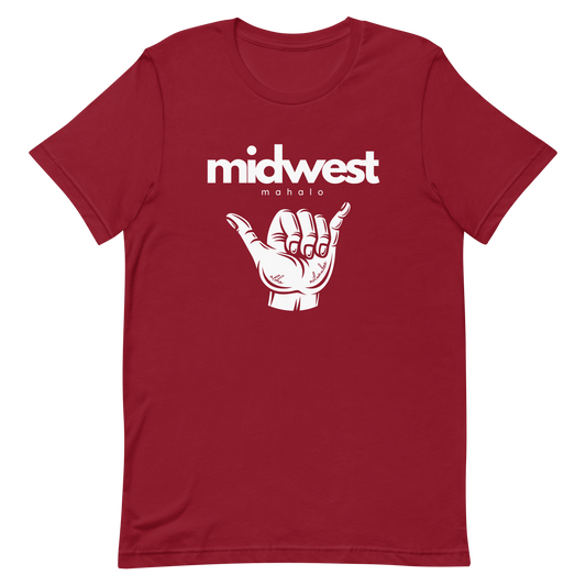 Midwest Mahalo T-Shirt (cardinal)