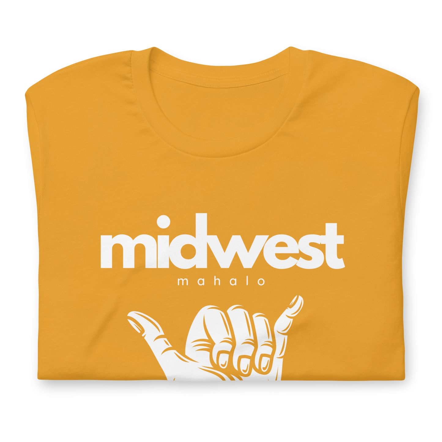 Midwest Mahalo T-Shirt (gold)