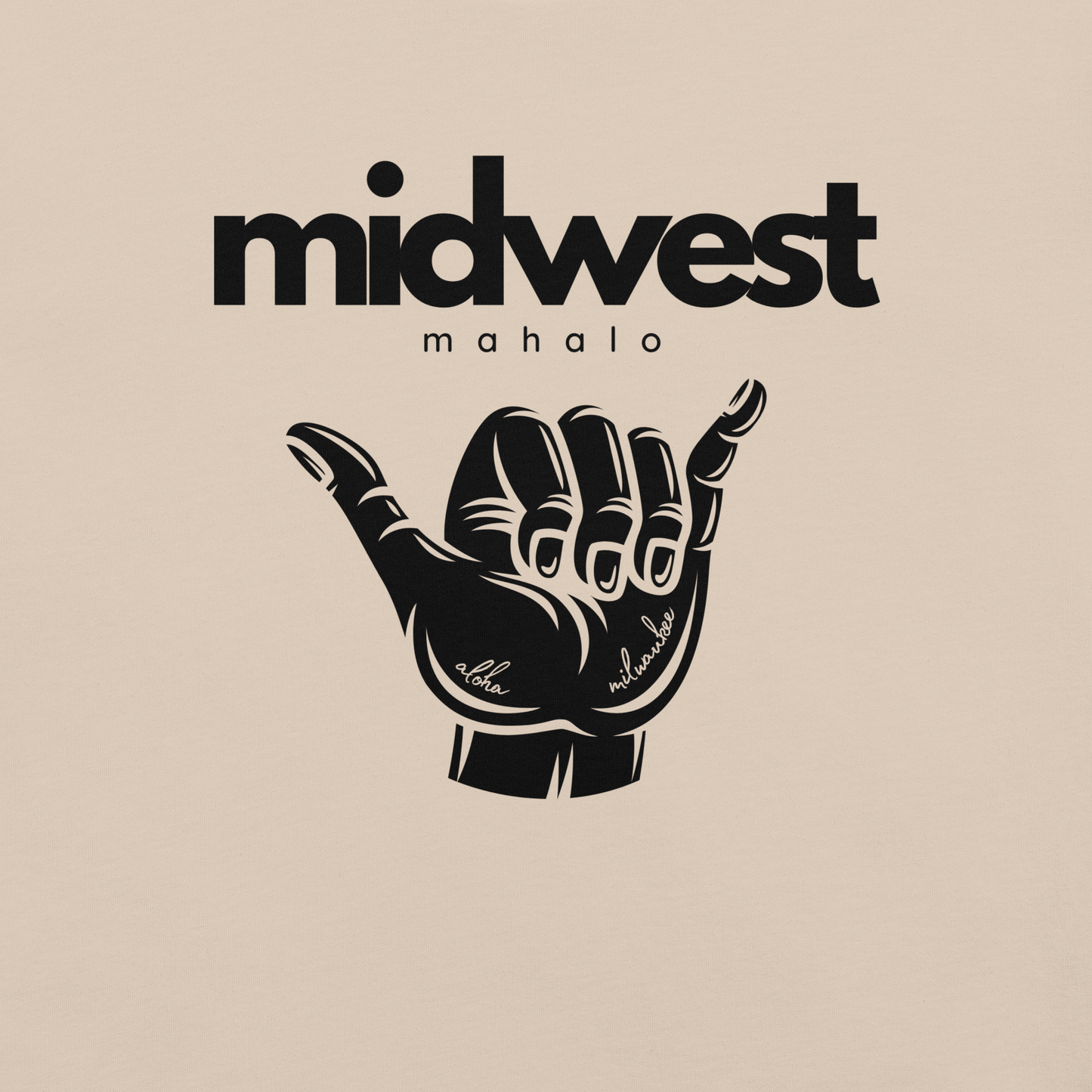 Midwest Mahalo T-Shirt (soft cream)