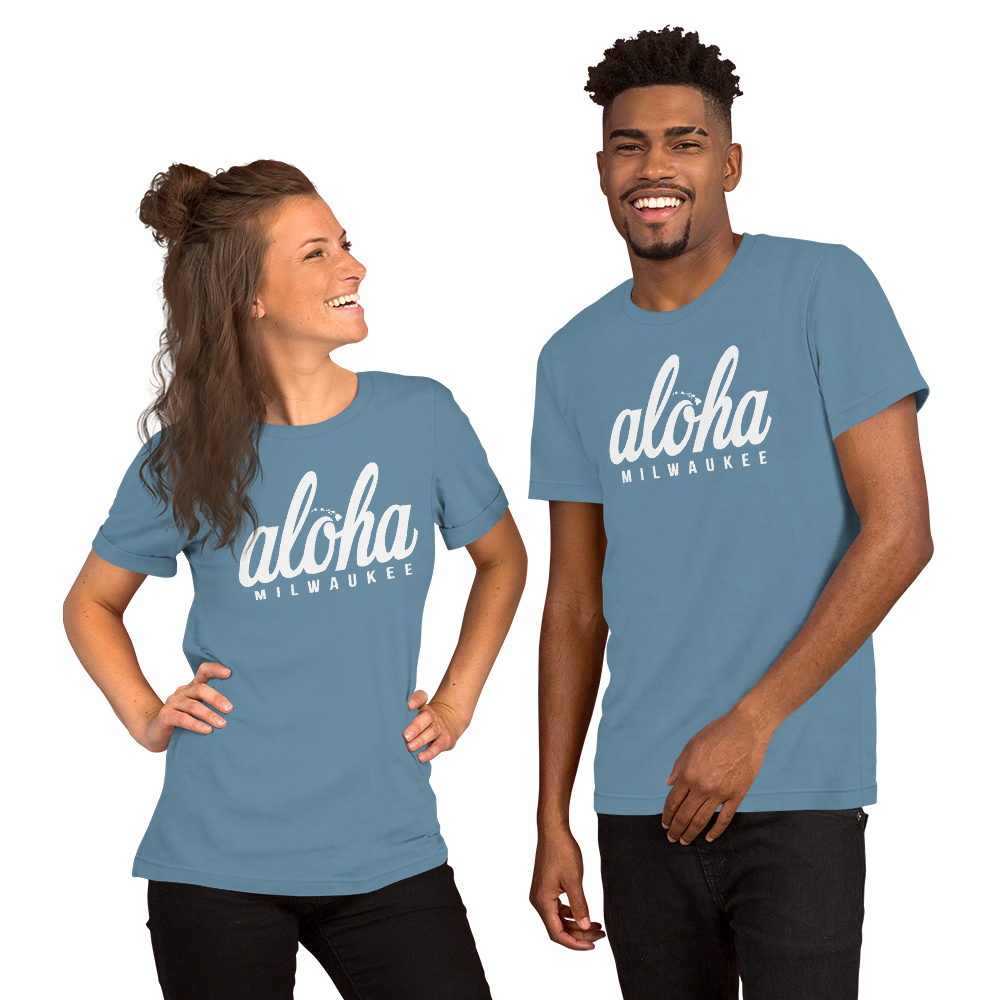 Aloha Milwaukee T-Shirt (steel blue)