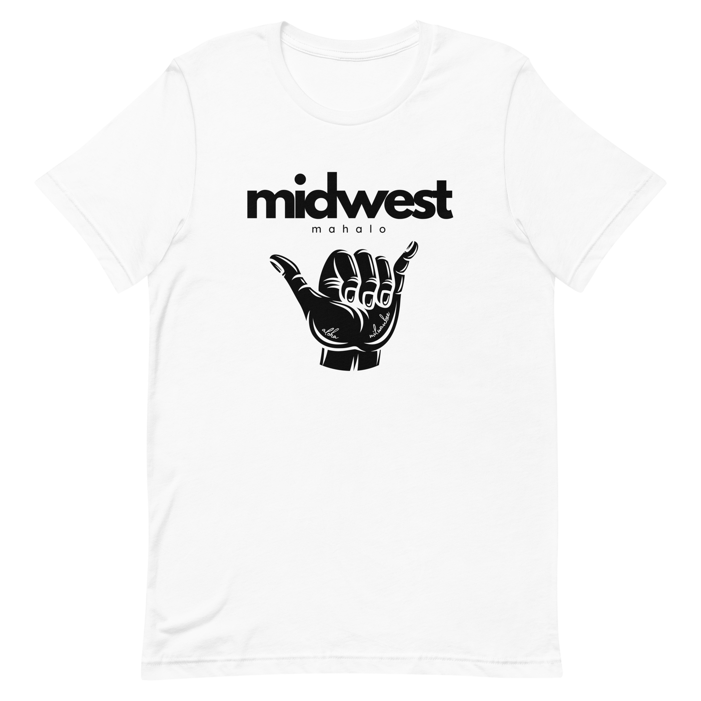 Midwest Mahalo T-Shirt (white)