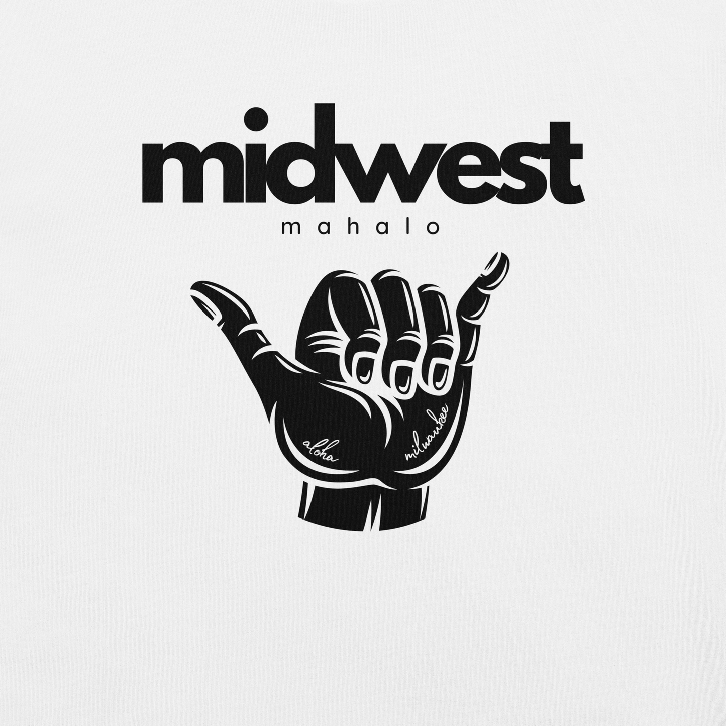 Midwest Mahalo T-Shirt (white)